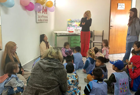 Nuestra Misión, también con los más chicos. . Sala de Primeros Auxilios Haedo